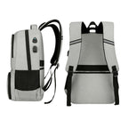 Vanaheimr Insulated 2-in-1 Backpack with Cooler Compartment & USB Port 15.6-inch Laptop Picnic Bag with Headphone Hole