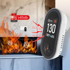 MOES Carbon Monoxide Temperature & Humidity Detector Monitoring Alarm Sensor, 3 In 1 US Plug, 3 In 1 EU Plug, 4 In 1 Gas US Plug, 4 In 1 Gas EU Plug, 4 In 1 Smoke US Plug, 4 In 1 Smoke EU Plug, 5 In 1 Gas+Smoke US Plug, 5 In 1 Gas+Smoke EU Plug