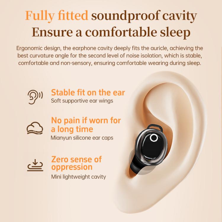 JM28 Mini Bluetooth Earphones With Color Screen Translation & Noise Reduction In-Ear Headphones, JM28