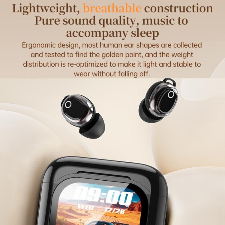 JM28 Mini Bluetooth Earphones With Color Screen Translation & Noise Reduction In-Ear Headphones, JM28