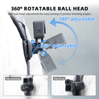 BRDRC Action Cameras Magnetic Quick-release Backpack Shoulder Strap Slip, For DJI Action 6 / Nano, For DJI Action 3 / 4 / 5Pro / Osmo 360, For Insta360 Ace Pro 1 / 2 / ACE / X5, For Gopro, 1/4 Interface