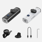 CYCLAMI AI1800 Bicycle Headlight Waterproof High-Intensity Night Riding Flashlight