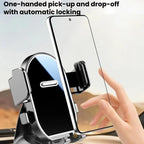 360-Degree Rotating Car Vent Suction Cup Mount Vent-Free Car Navigation Phone Holder, Single Mount, Mount+Strong Adhesive Auxiliary Disc, Mount+Vent Hook, Mount+Parking Sign