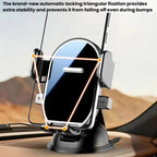 360-Degree Rotating Car Vent Suction Cup Mount Vent-Free Car Navigation Phone Holder, Single Mount, Mount+Strong Adhesive Auxiliary Disc, Mount+Vent Hook, Mount+Parking Sign