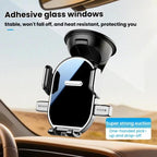 360-Degree Rotating Car Vent Suction Cup Mount Vent-Free Car Navigation Phone Holder, Single Mount, Mount+Strong Adhesive Auxiliary Disc, Mount+Vent Hook, Mount+Parking Sign