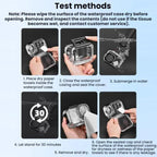 For DJI Osmo Action 6 Flymile 60m Diving Quick-Release Magnetic Waterproof Case