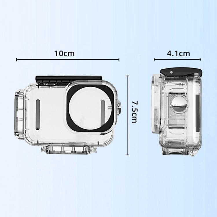 For DJI Osmo Action 6 Flymile 60m Diving Quick-Release Magnetic Waterproof Case