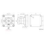 OV2735 2MP USB Camera Supports USB2.0 Type-C Port And SH1.0 4PIN Header, 33122