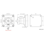 OS05A10 5MP USB Camera Supports USB2.0 Type-C Port And SH1.0 4PIN Header, 33123