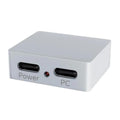 Type-C Power And Signal Splitter CNC Aluminum Alloy Case With Indicator, Waveshare 33502