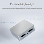 Type-C Power And Signal Splitter CNC Aluminum Alloy Case With Indicator, Waveshare 33502