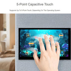 7 Inch DSI Capacitive Touch Display, 1024 X 600 Pixels, IPS Panel, 5-Point Touch Supports Backlight Adjustment Via Software, 33259