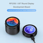 RP2350 1.85 Inch Round LCD Development Board, 360×360, 65K Color, Dual-Core And Dual-Architecture Design, Standard, With Speaker No Battery
