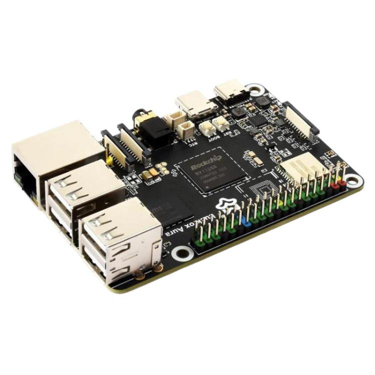Luckfox Aura High-Performance Linux Development Board Rockchip RV1126B Quad-Core 1.6GHz Processor, RAM 2GB No eMMC, RAM 2GB eMMC Flash 64GB, RAM 4GB No eMMC, RAM 4GB eMMC Flash 64GB