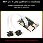Luckfox Aura High-Performance Linux Development Board Rockchip RV1126B Quad-Core 1.6GHz Processor, RAM 2GB eMMC Flash 64GB, RAM 4GB No eMMC, RAM 4GB eMMC Flash 64GB