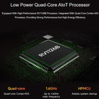 Luckfox Aura High-Performance Linux Development Board Rockchip RV1126B Quad-Core 1.6GHz Processor, RAM 2GB eMMC Flash 64GB, RAM 4GB No eMMC, RAM 4GB eMMC Flash 64GB