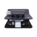 RV Trailer/Ship Cabin Inside And Out Double-Opening Silent Door Handle Lock