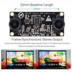 WAVESHARE AR0144 2MP Stereo USB Camera Module, 32695