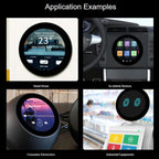 Waveshare DSI Round Capacitive Touch Display IPS Display Panel 10-Point Touch, 3.4 inch, 4 inch