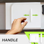 RV Door Lock UV-resistant Panel Protection Cover Kit, White, Black, White + Screen Door Lock Right, Black + Screen Door Lock Right