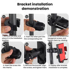 Truck Car Phone Holder Anti-Shake Handle Mount Navigation Bracket