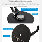 WAVESHARE Portable Monitor Magnetic Adjustable Stand, Compatible With 4-18.5 inch Monitors, Magnetic 4-18.5 inch Monitors