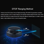WAVESHARE RPLIDAR High-Performance Compact-size DTOF Lidar, Support UART Port / Ethernet Port Communication Modes, S2, S2L, S2E, S2P