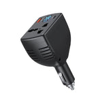 150W Smart Digital Display Car Inverter Cigarette Lighter USB + Type-C Dual-Port Charger