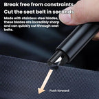 Iforce H1 3-In-1 Safety Hammer Window Breaker Keychain Car Safety Emergency Tool