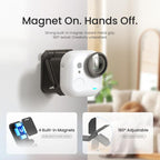 For Insta360 GO Ultra Magnetic Easy Clip AMagisn Mount 180-Degree Adjustable Angle For Flexible POV Shooting