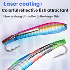 Trolling Bow-Tip Hook Stainless Steel Deep-Sea Boat Fishing High-Visibility Spinnerbait
