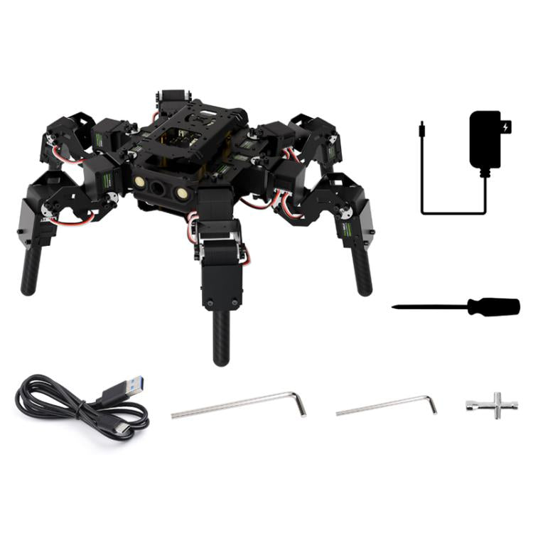 WAVESHARE Self-Balancing Controlled Bionic Hexapod Robot ESP32 Open Source