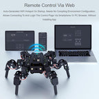WAVESHARE Self-Balancing Controlled Bionic Hexapod Robot ESP32 Open Source