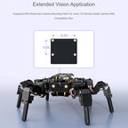 WAVESHARE Self-Balancing Controlled Bionic Hexapod Robot ESP32 Open Source