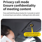 Sun Visor-Style Bluetooth Car Speaker For Hands-Free Calling And Navigation