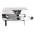 Stainless Steel Yacht BBQ Grill Outdoor Boat Grill Canister Stove, No Bracket, With Bracket