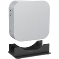 For Mac Mini M4 / M4 Pro Vertical Desktop Stand Metal Space Saving Holder, M4 / M4 Pro Metal