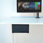 For XBOX Series X Under Desk Mount Metal Hidden Organizer Bracket Space Saving Holder