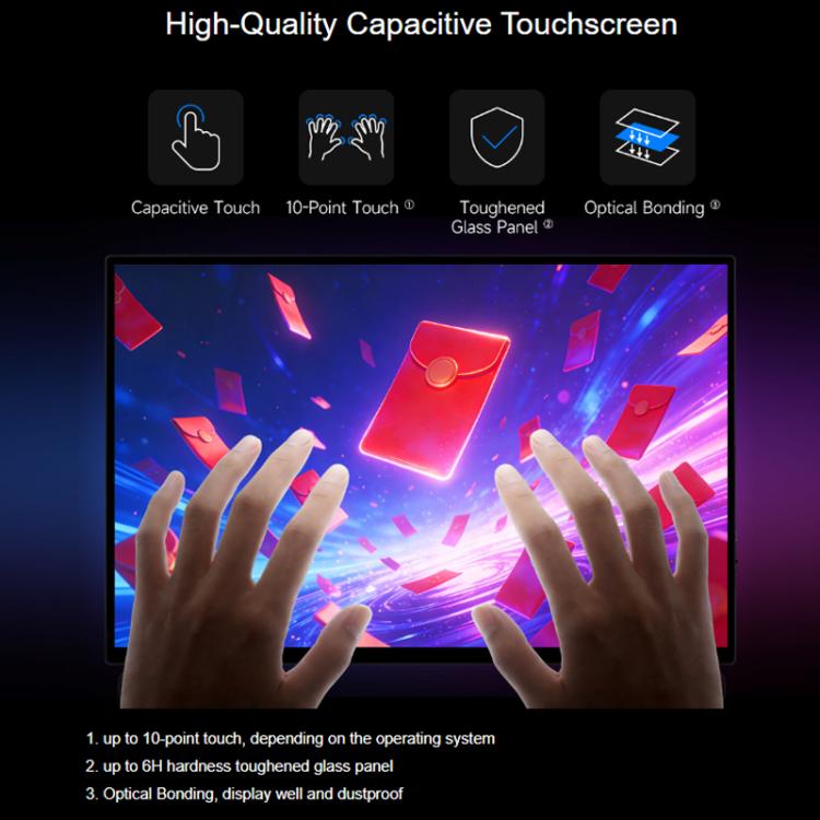 WAVESHARE 16 Inch 2K RHD Portable Touchscreen IPS Panel With Magnetic Protective Case, 2560x1600