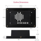WAVESHARE 5-Inch Touchscreen Display Second-Generation Casing For Raspberry Pi 5, 5-Inch Case Only