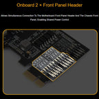 WAVESHARE Luckfox PicoKVM Expansion Board PCIe USB Interface Universal