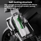 Adaptive Anti-Slip Water Bottle Holder For Motorcycles & Bicycles 360-Degree Rotating Anti-Theft Cup Holder, Kewig SHJ-6