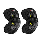 Kewig 2pcs Quick-Release Shockproof Motorcycle Riding Protective Covers Anti-Fall Knee & Elbow Pads, Elbow Guard L, Elbow Guard M, Knee Guard L, Knee Guard M