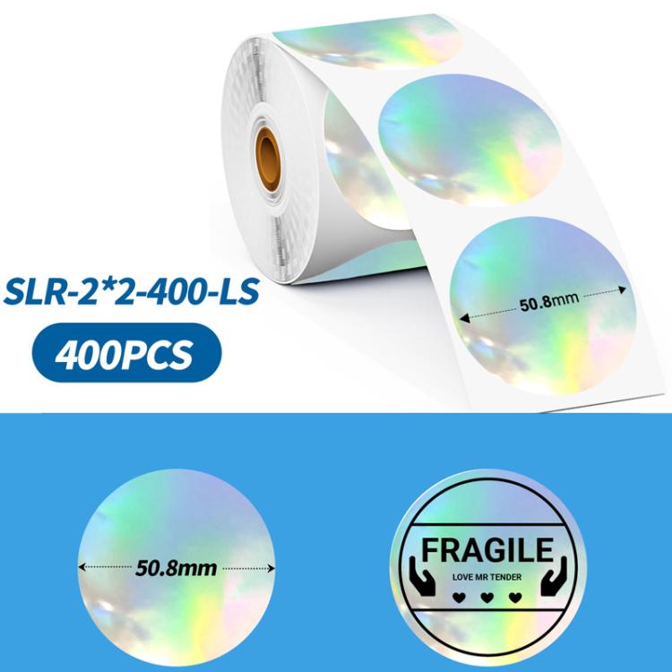 Phomemo 2-Inch Round Adhesive Labels For PM241-BT/PM246S/D520-BT Printer, LASER-SILVER-BLACK-400pcs, > LASER-GOLD-BLACK-400pcs, WHITE-BLACK-750pcs, PINK-BLACK-750pcs, YELLOW-BLACK-750pcs, BLUE-BLACK-750pcs, ORANGE-BLACK-750pcs, WHITE-BLUE-750pcs       ...