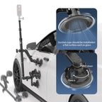 Kewig QG-11 Sports Camera Extended Suction Cup Selfie Stick Car Roof Fixed Shooting Bracket