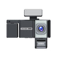 1080P High-Definition Infrared Night Vision Car DVR, Front + Left + Right Lenses, Front + Left + Right + Rear Lenses, Front + Left + Right + Rear Lenses, WIFI Connectivity