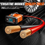 Foxsur 20A 12V/24V Portable Car  Motorcycle Battery Charger, US Plug, EU Plug, UK Plug, AU Plug, JP Plug