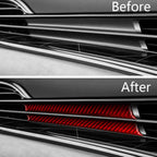 For 2022-2025 BYD Seal Right-Hand Drive 2pcs /Set Passenger Side Dashboard Trim Sticker, Right-Hand Drive