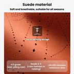 ZD25A Universal Suede Car Seat Cushion Summer Breathable Double-Sided Seat Pad, Front Row Black, Front Row Orange, Front Row Grey, Back Row Black, Back Row Orange, Back Row Grey