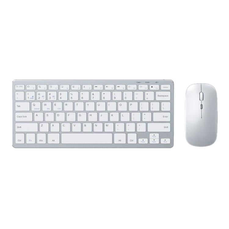 iMICE WK-102 Type-C Rechargeable Dual-Mode Wireless Keyboard and Mouse Set